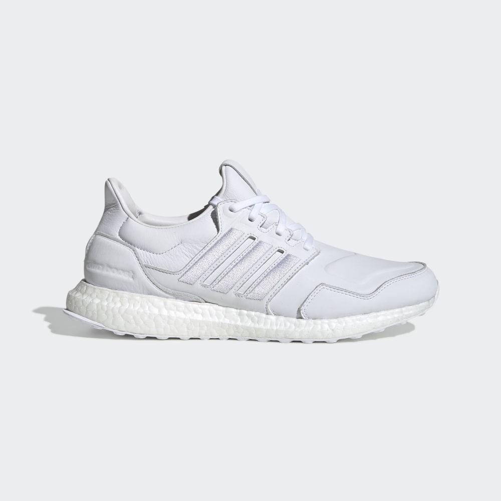 Adidasi Alergare Adidas Ultraboost Piele Dama Romania - Albi EF1355